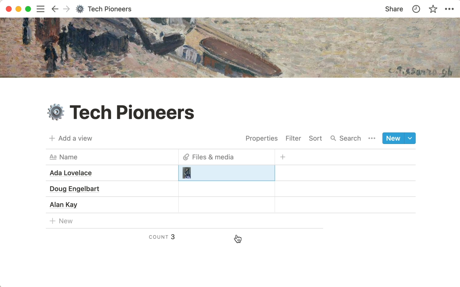 Diferentes tipi de archivos para cargar Notion